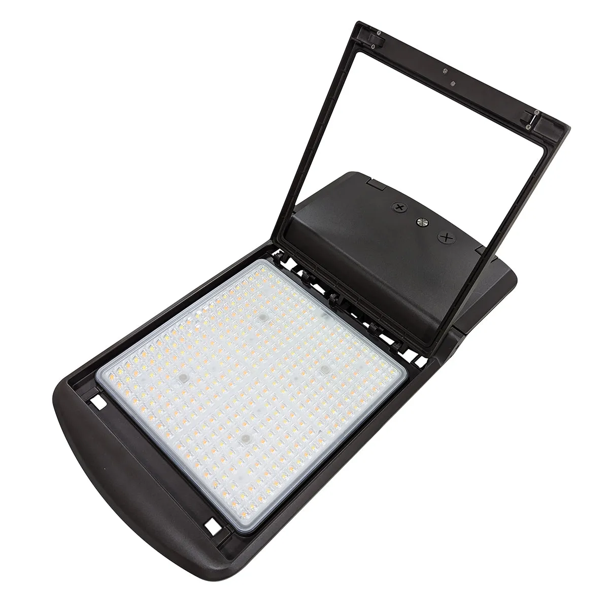 Selectable Shoebox Area Light with Field-Swappable Optics