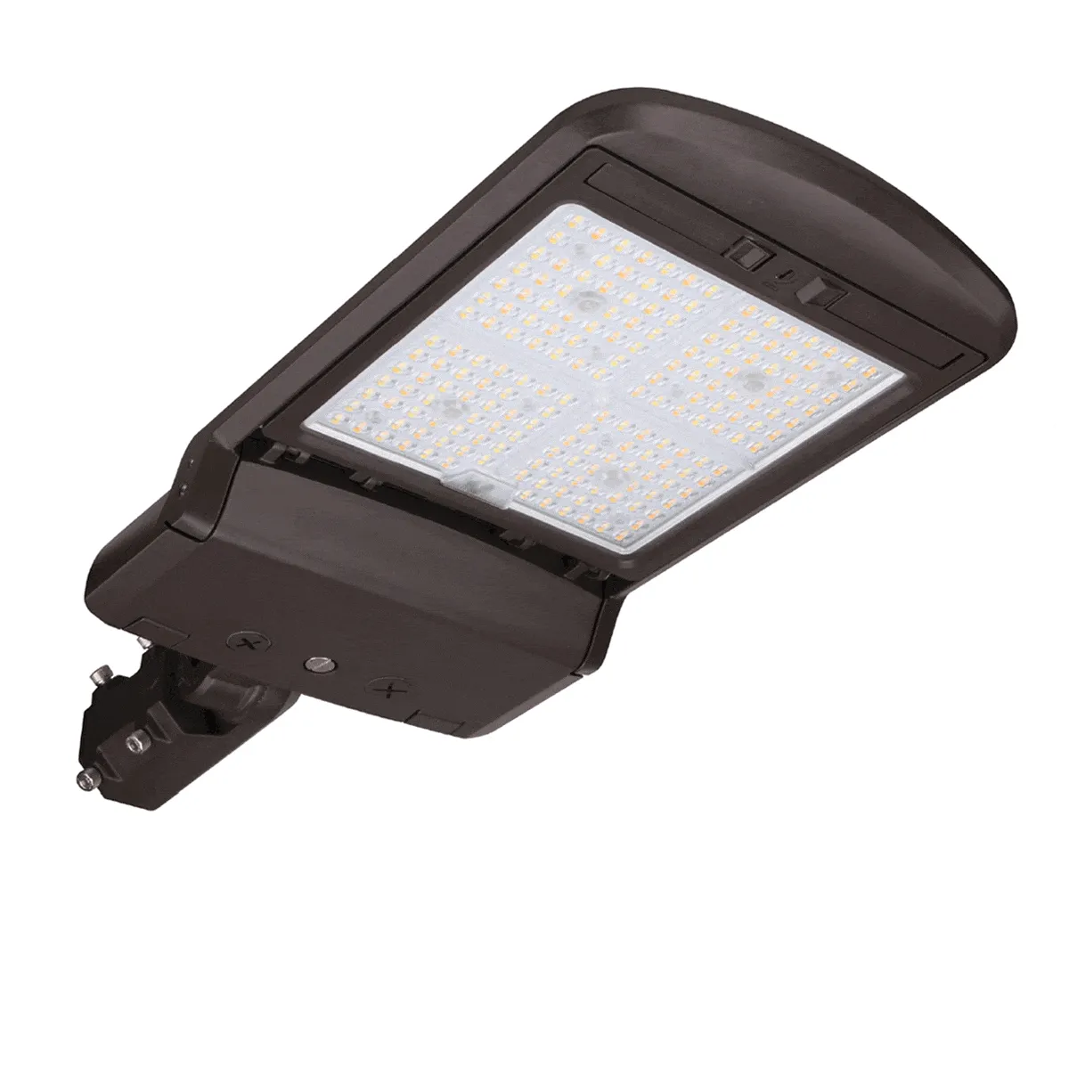 Selectable Shoebox Area Light with Field-Swappable Optics