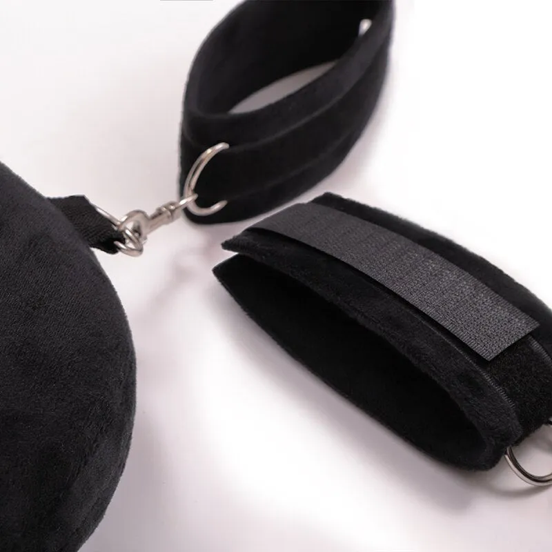Split Leg Pillows Bondage Set Ankle Cuffs Handcuffs Leg Cuffs Sex Pillow
