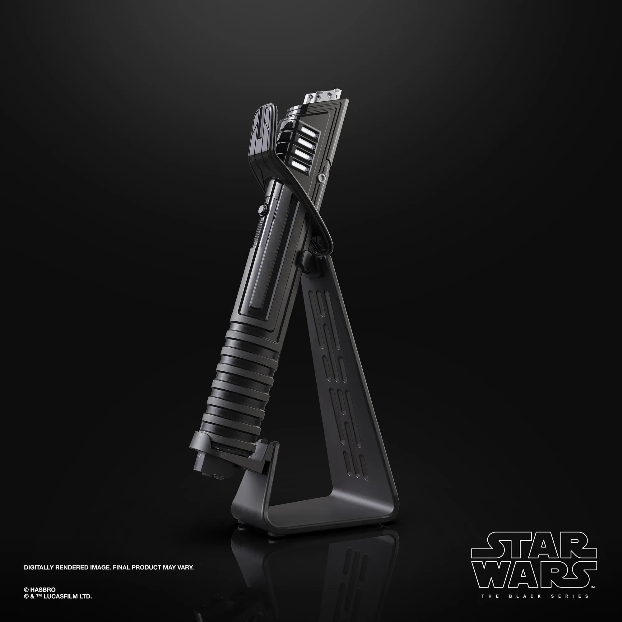 Star Wars The Black Series Mandalorian Darksaber Force FX Elite Lightsaber Collectible