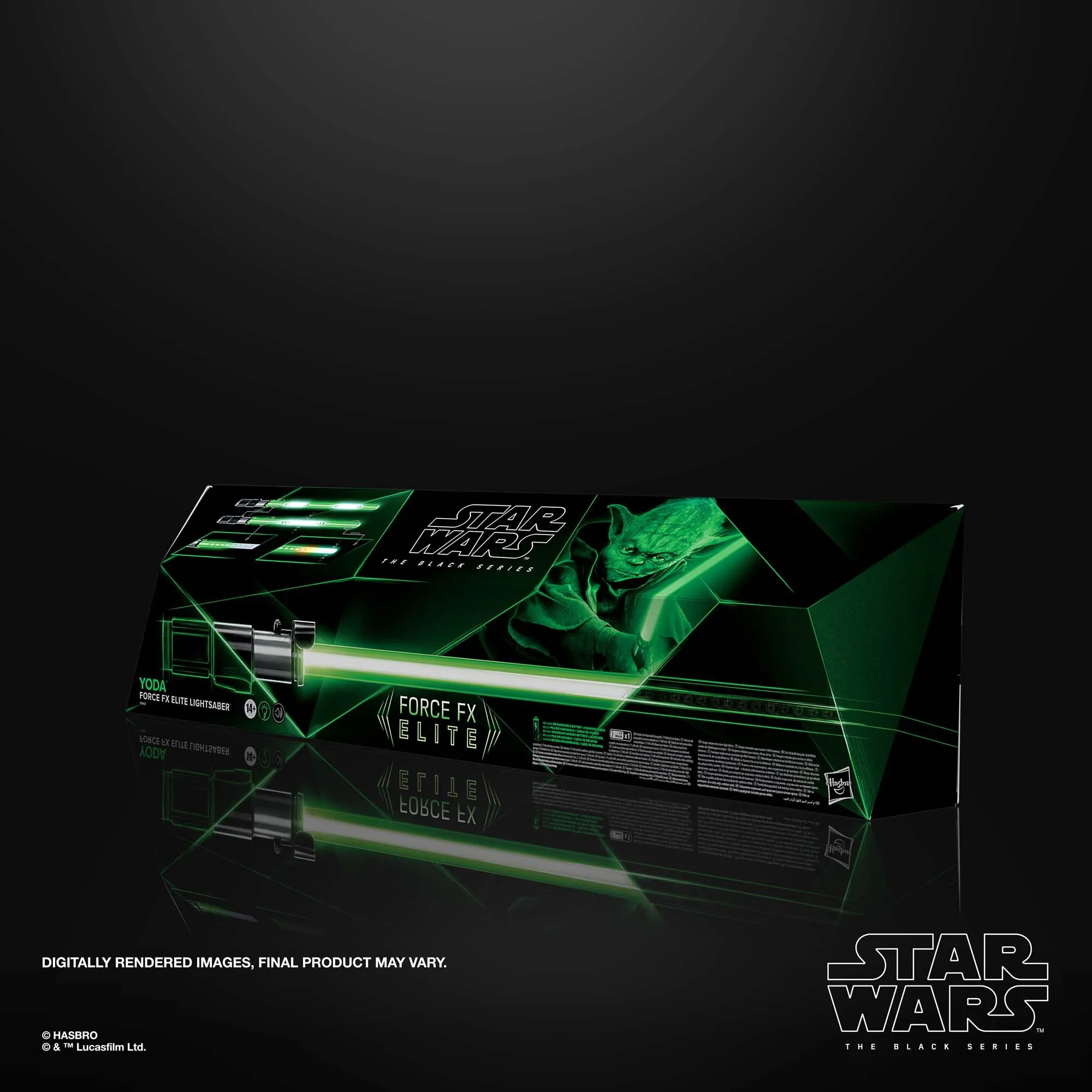 Star Wars The Black Series Yoda Force FX Elite Lightsaber