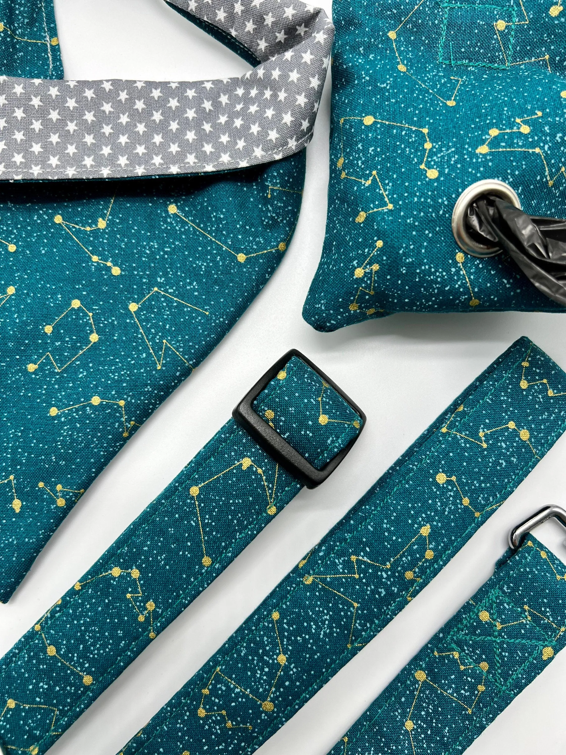 Stargazer handmade dog poo bag dispenser