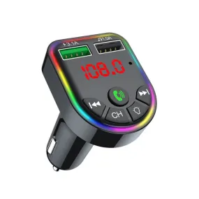 style: F5 - Car mp3 player  car bluetooth car charger  dual USB