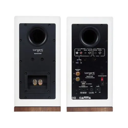 Tangent Spectrum X5 BT Active Wireless Bookshelf Speakers Pair White Clearance