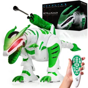 The DinoRover is Your Ultimate Interactive T-Rex Pal! - Remote Control Robot Dinosaur for Kids with Roaring Fun!