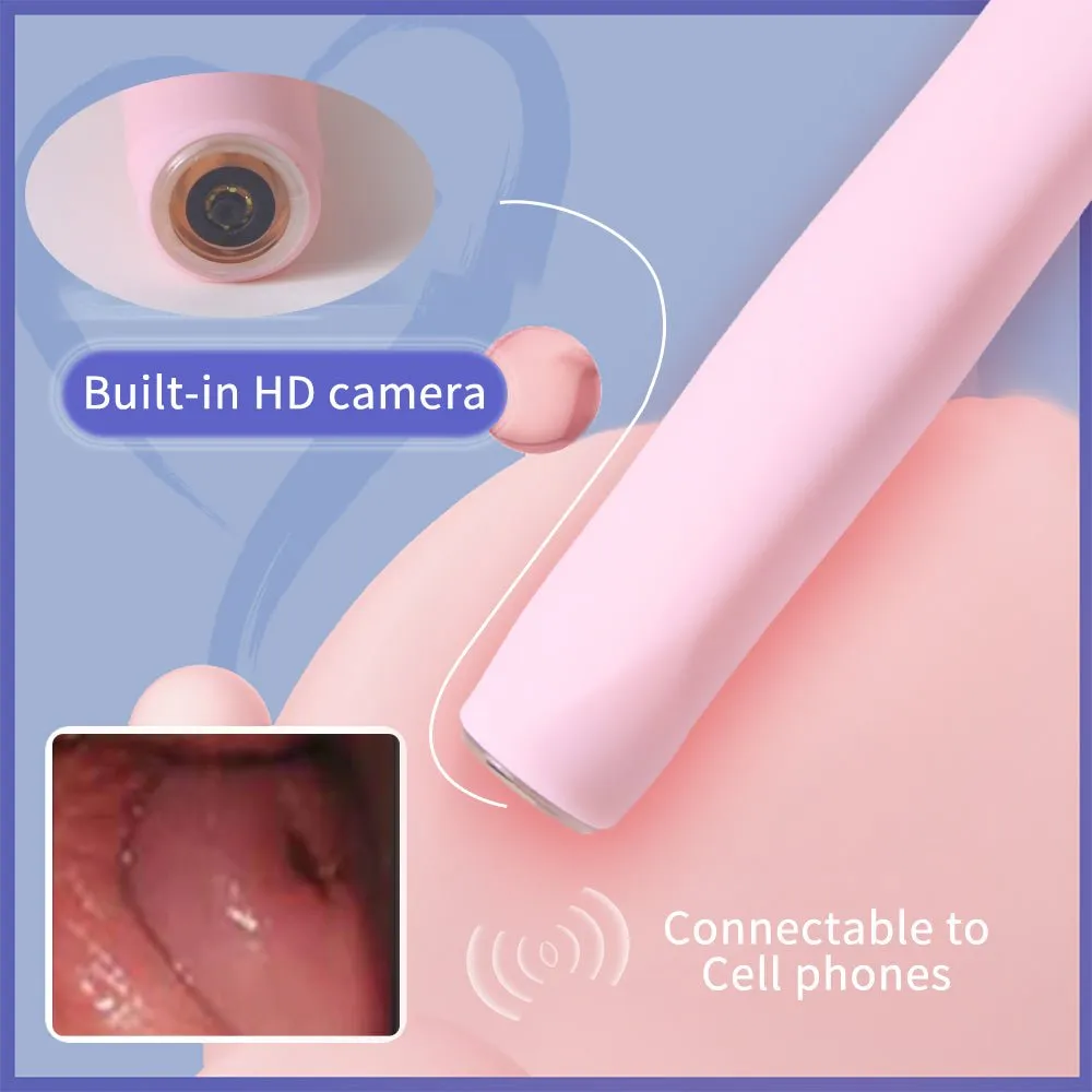 The Voyeur - Vibrator dildo with HD Camera