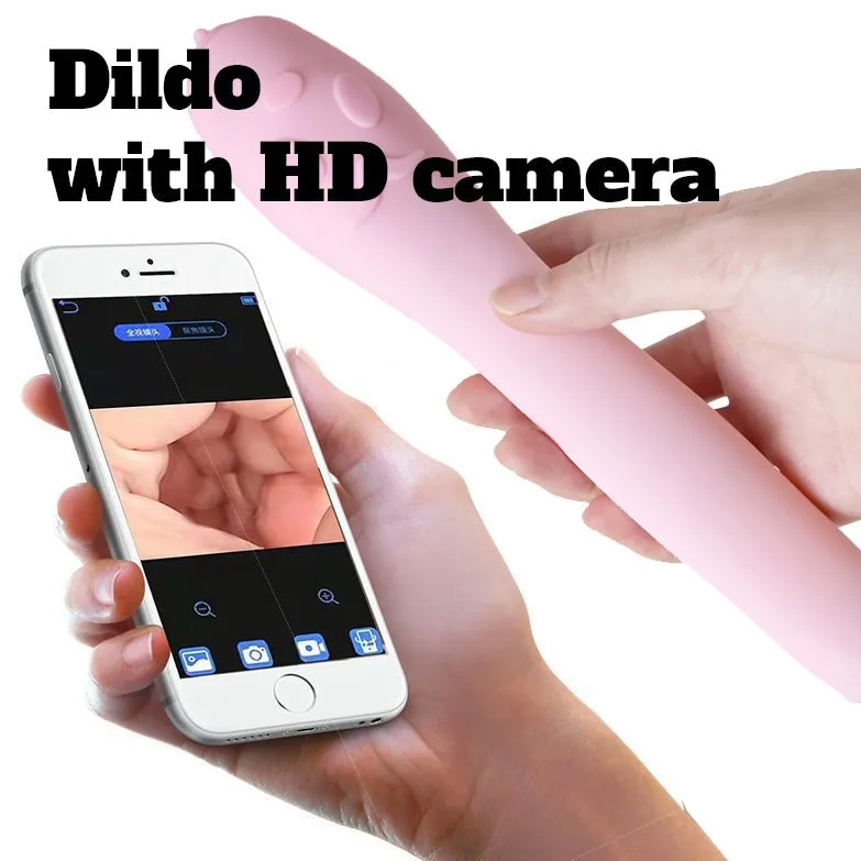 The Voyeur - Vibrator dildo with HD Camera