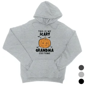 This is My Scary Grandma Costume Pumpkin Unisex Pullover Hoodie