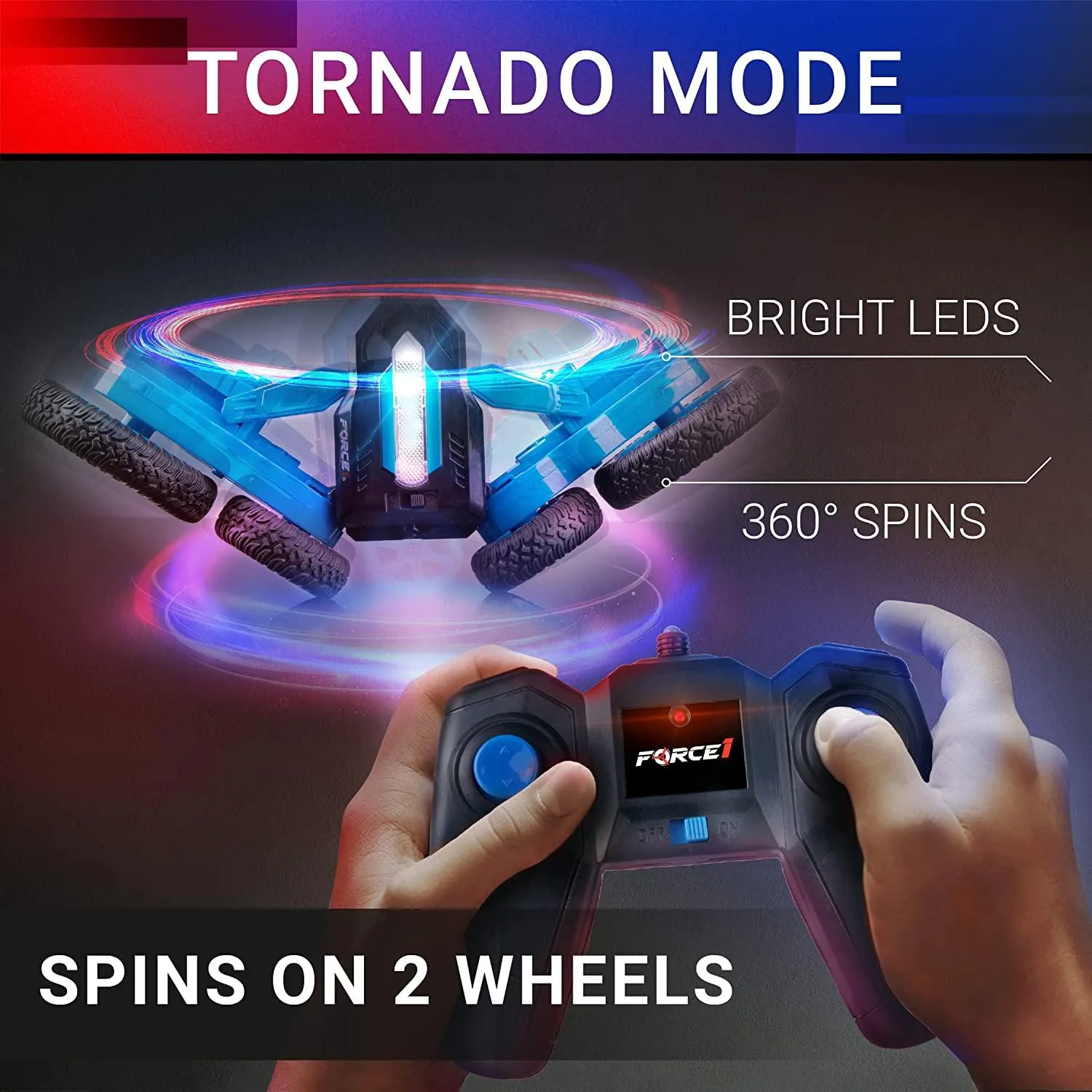 Tornado LED (Red Wheels)