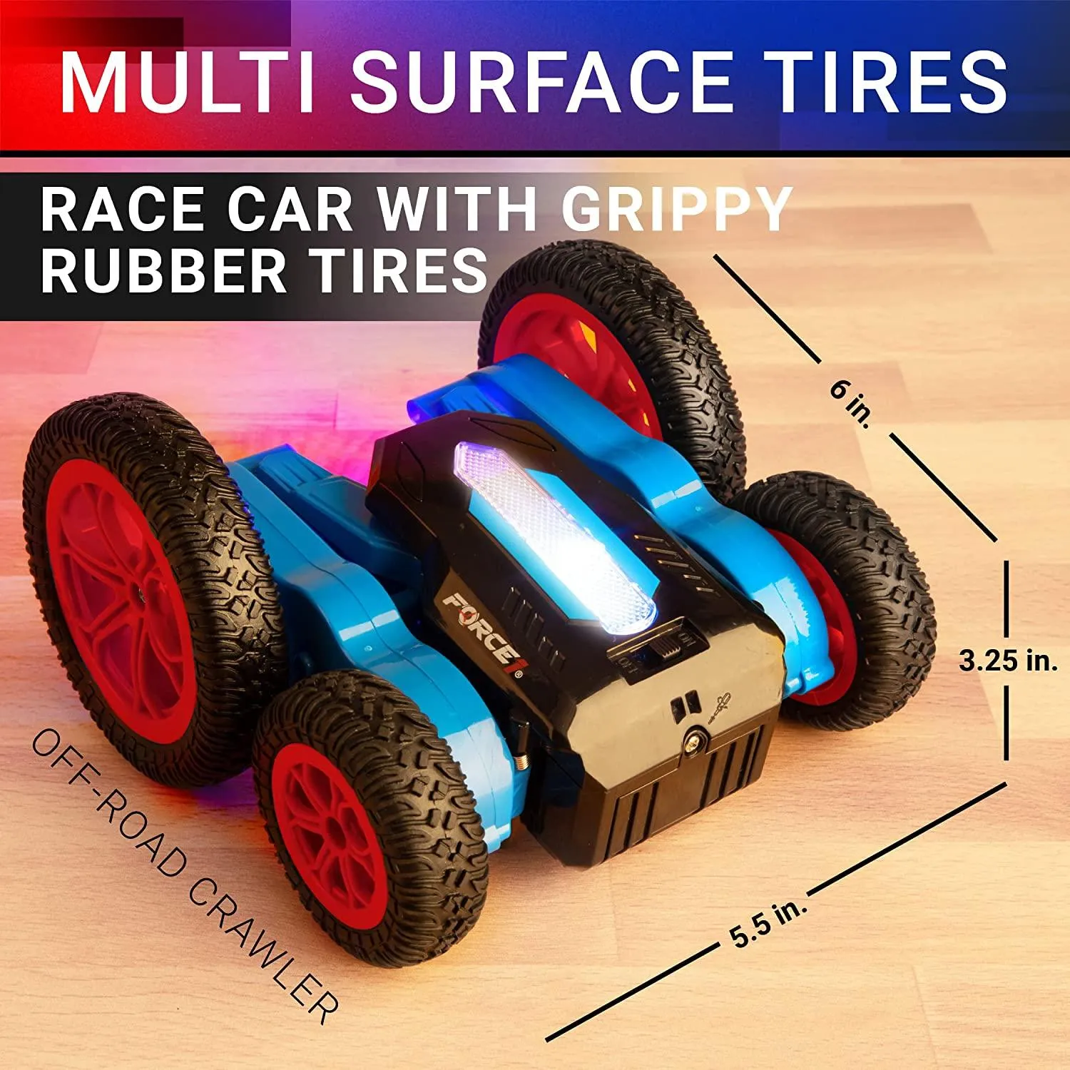 Tornado LED (Red Wheels)