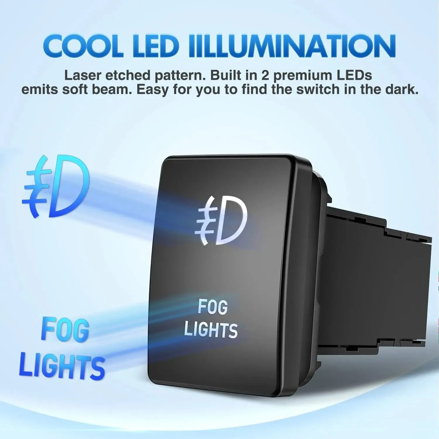 Toyota Fog Lights Push Button ON/Off Small Switch