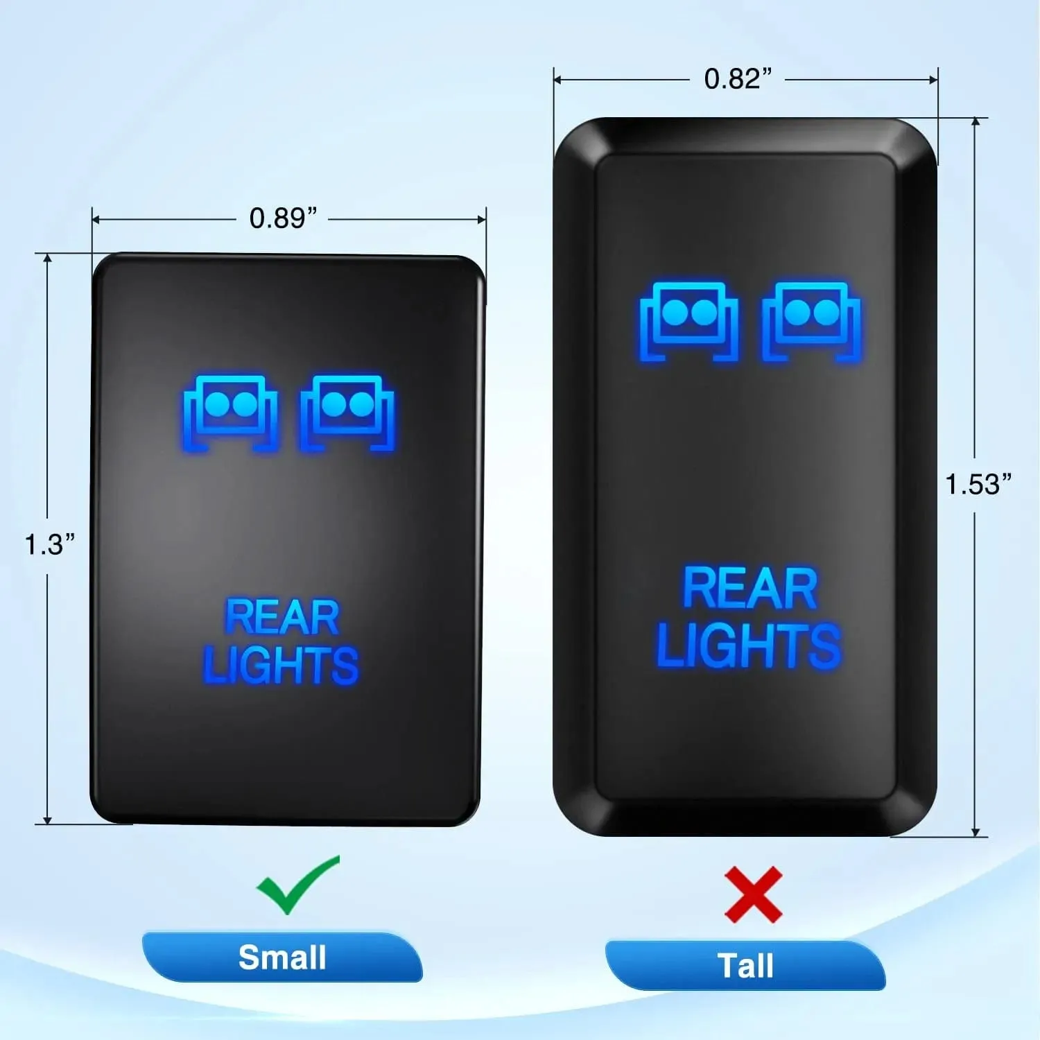 Toyota Rear Lights Push Button ON/Off Switch