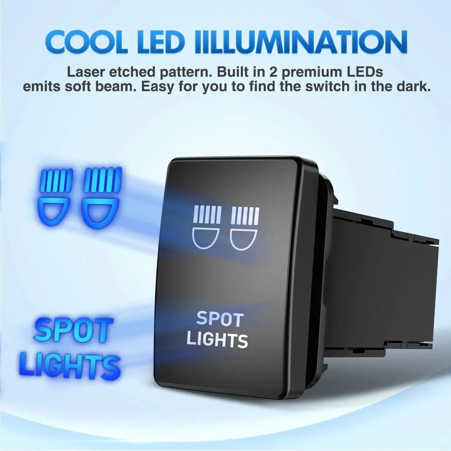 Toyota Spot Lights Push Button ON/Off Small Switch