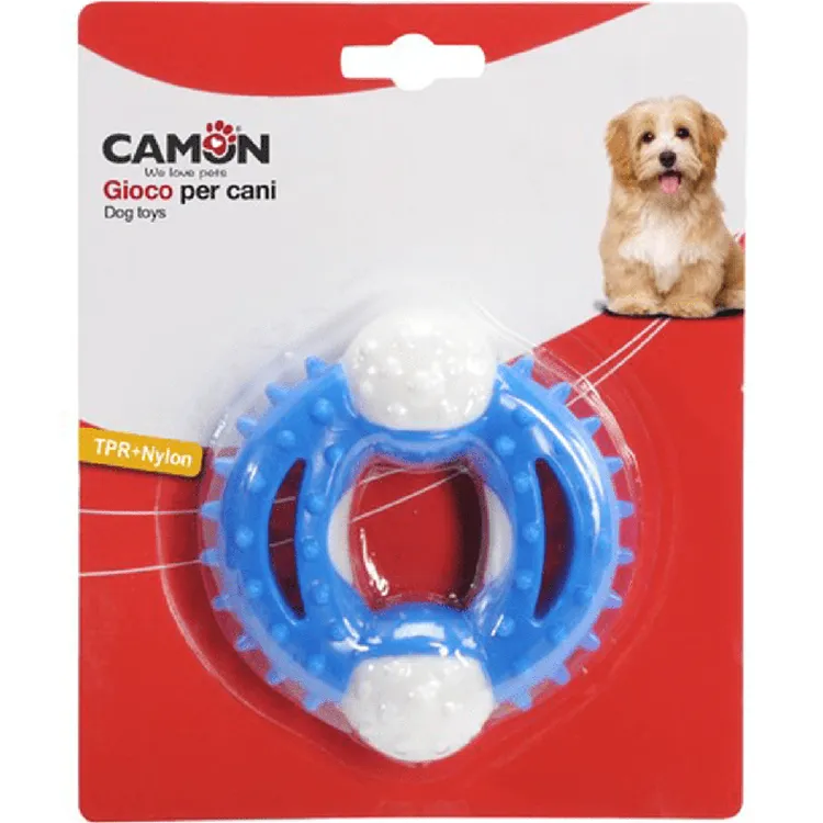 Tpr/Nylon Toy - Dental Fun Rotondosso - 10.5Cm