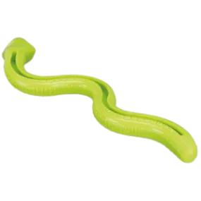 TRIXIE Snack Snake, Treat Activity Rubber Dog Toy
