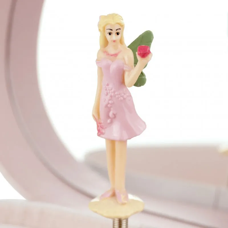 Trousselier Large Heart with Music Box Flower Fairies Jasmine