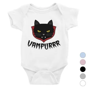 Vampurrr Funny Halloween Cute Graphic Design Baby Bodysuit Gift