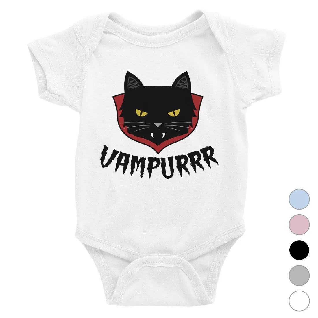 Vampurrr Funny Halloween Cute Graphic Design Baby Bodysuit Gift