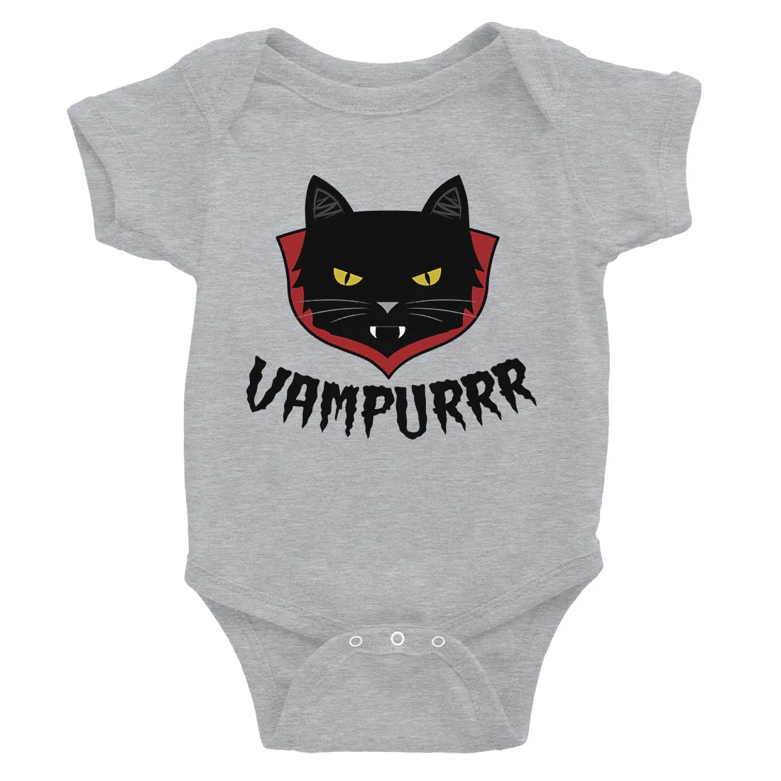 Vampurrr Funny Halloween Cute Graphic Design Baby Bodysuit Gift