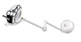 Waldmann D16139000, TRIANGO 80-1 W LED Medical Procedure Light, 80,000 lux, Wall Mount, Dimming