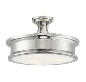 Watkins 3-Light Semi-Flush