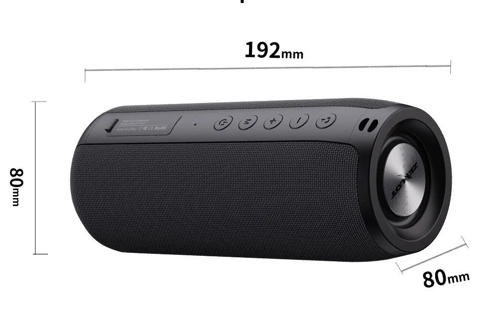 Wireless Bluetooth Speaker Stereo Portable Column with Fm Radio