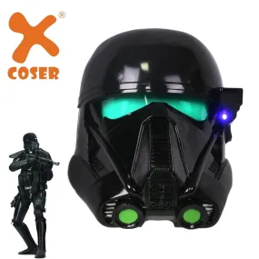 Xcoser Rogue One Dark Trooper Helmet with LED Cosplay Prop Replica
