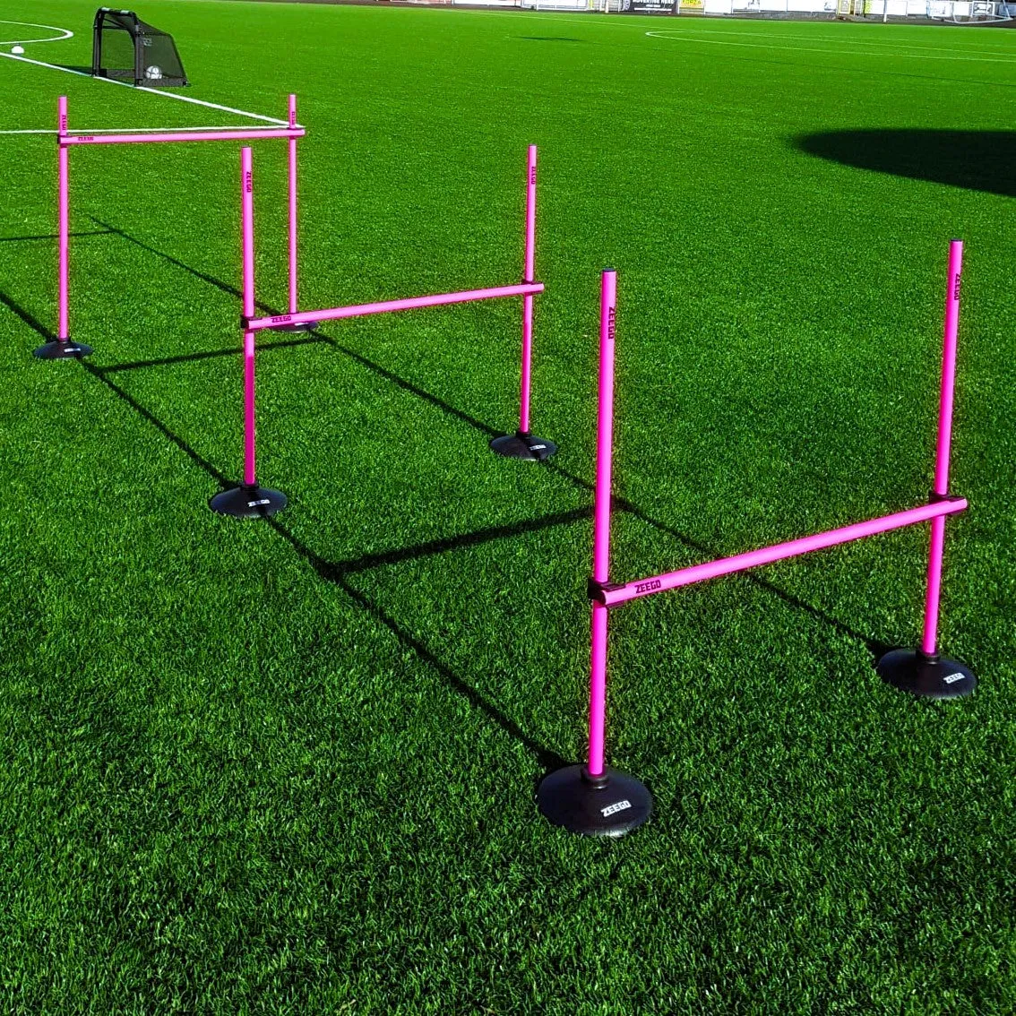 ZEEGO Adjustable Hurdles Poles
