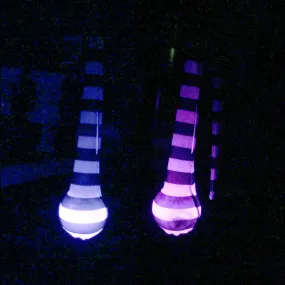 Zeekio LED Sock POI - 26" Stretch Nylon with LED balls