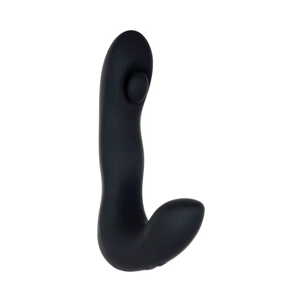Zero Tolerance Tap It Remote-Controlled Tapping Vibrating Prostate Massager Black